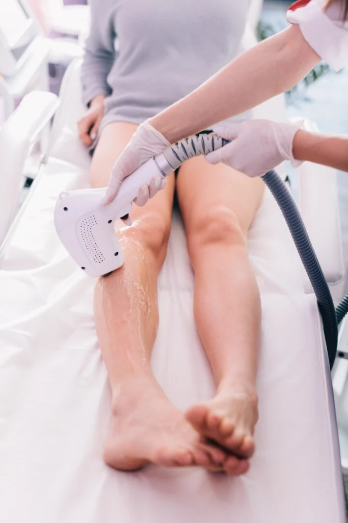 Woman On Laser Hair Removal Treatment On Leg 2023 11 27 05 29 18 Utc